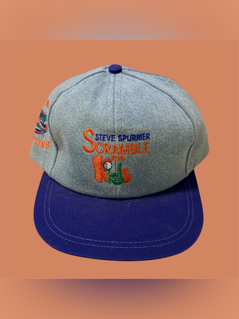 Colorado Leisure NCAA Florida Gators Steve Spurrier 96 National Champs Cap